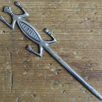 1694 Navajo Sandcast  Lizard Letter Opener c.1950 5.25" $250