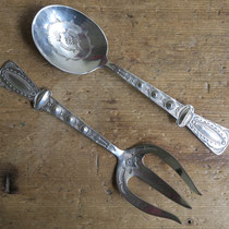 5415 Navajo Serving Set c.1930 8.25" $1,250