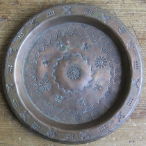 4682 Navajo Copper Tray c.1930 5.375" $295