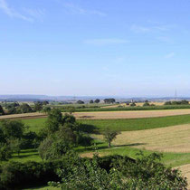 Aussicht hinterm Haus