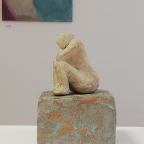 Keramikskulptur,gebrannter Ton