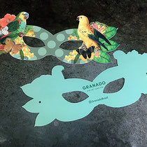 pose d'elastiques pour masques et dispatch dans les boutiques de la marque