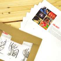 mise sous enveloppe de fiches techniques