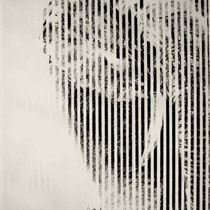 Oussema Troudi, Carthage I-II, Fusain et découpage sur papier, 100x70cm, 2009.