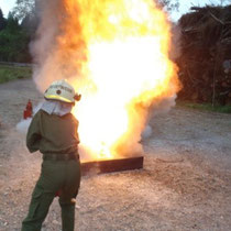 Feuerlöscherübung Juni 2011