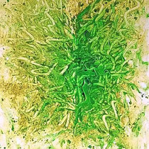 Benz, 70x90cm, gemengde technieken