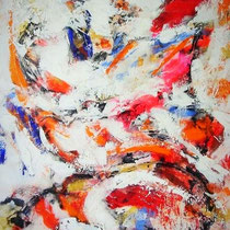 La dance, 90x120cm, acryl op doek, verkocht