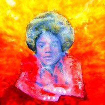Michel Jackson, 30x40cm, gemengde technieken