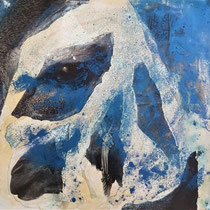 Paard, 50x50cm