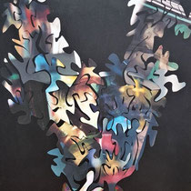 Serama, 60x80cm