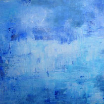 Vijfde chakra, 70x90cm, acryl op doek, verkocht