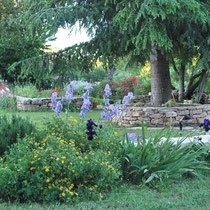 The stone walls