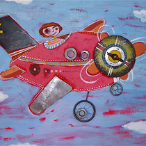 "EN AVION" - VENDU