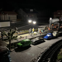 2021 | Zwischenbahnhof «Neumünster» | «Nachtstimmung».