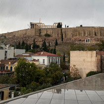 Neues Akropolis Museum: «Museums-Blick» auf die Akropolis