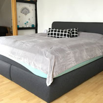 Schlafzimmer 2 mit Durchgang zum dritten Schlafzimmer