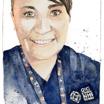 Portraits for NHS heros