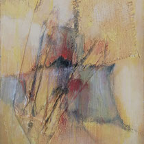 Michael F. Wyss, Erinnerungen, Acryl 40x50cm, 2017
