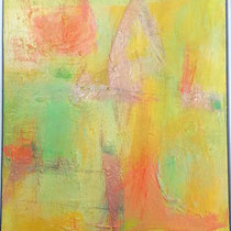 Michael F. Wyss, Bedrängt, Acryl, 50x60cm, m. Rahmen, 2016