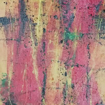Michael F. Wyss, Reagieren, Acryl, 45x50cm, 2023