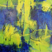 Michael F. Wyss, Freiheit, Natur, Acryl, 60x60cm, 2021