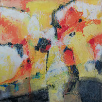 Michael F. Wyss, Konzentration, Acryl, 40x40cm, 2013