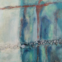 Michael F.Wyss, Acryl, Ohne TItel, 50x50cm, 2012