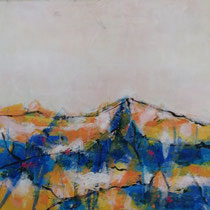 Michael F. Wyss, Freude, Acryl, 40x40cm, 2013