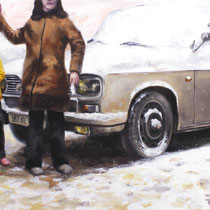 Hiver 70x100cm - oil on canvas  - 2019