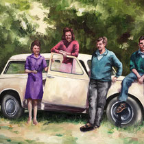 Pique-Nique -  80x100cm  -  oil on canvas  - 2018