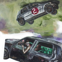 116x89cm  huile sur toile. 2017 