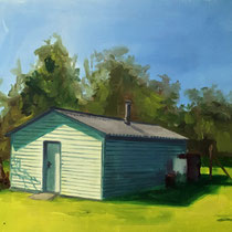 Cabane  20x30cm - oil on paper  - 2021