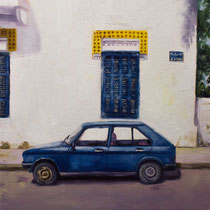 Djerba street 30x40cm - oil on canvas  - 2021