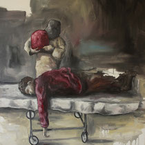 No murder // huile sur toile //  50x40cm