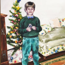 Noël - 100x80cm -  oil on canvas  - 2019