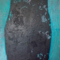 Das kleine Schwarze 100x80cm Leinwand