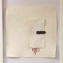 "Fast vergessen", 80 x 60 cm, Mahnmal des ersten Weltkrieges, aus den Südtiroler Bergen.