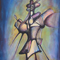 Vanità, 2013, tempera su tela, 73x103