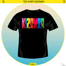 Visuel T-shirt Kizomba Color