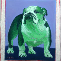 Chien vert, 46x54