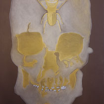 Crâne égyptien, 80x120