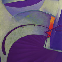 Escaliers, descente aux Enfers, 80x103