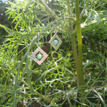 Chrysopras Ohrhänger