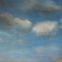 Nuages - acrylique sur bois - 24x34 cm - 2008 - M - Pavlïn