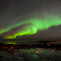 Polarlicht über Bø, Andøy, Norwegen. 2009 © Robert Hansen