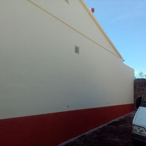 Fachada en revestiiento elastico 