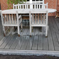 Terassenbau / WPC Terrasse  Bauvorhaben in Kölln Reisik