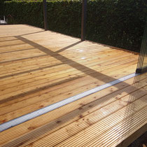 Hartholz Terrasse Ellerau Privat