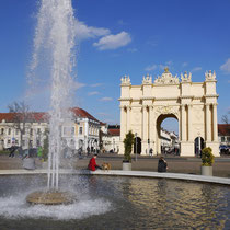 Luisenplatz und Brandenburger Tor