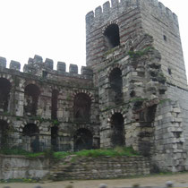 Muros de Constantinopla.